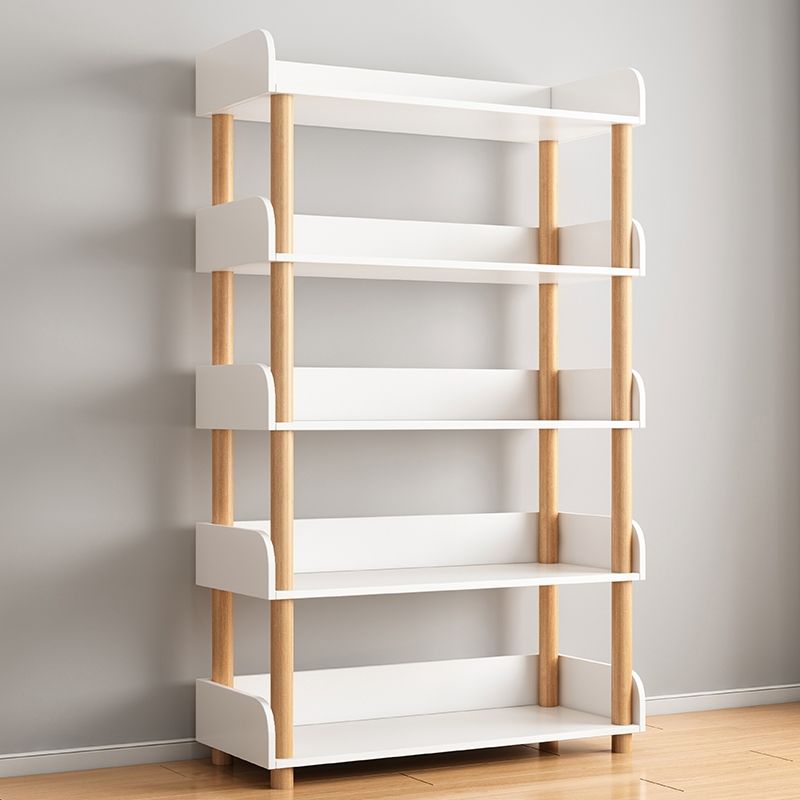 Open Wooden Bookcase Modern Minimalist Home Living Room Bookshelf