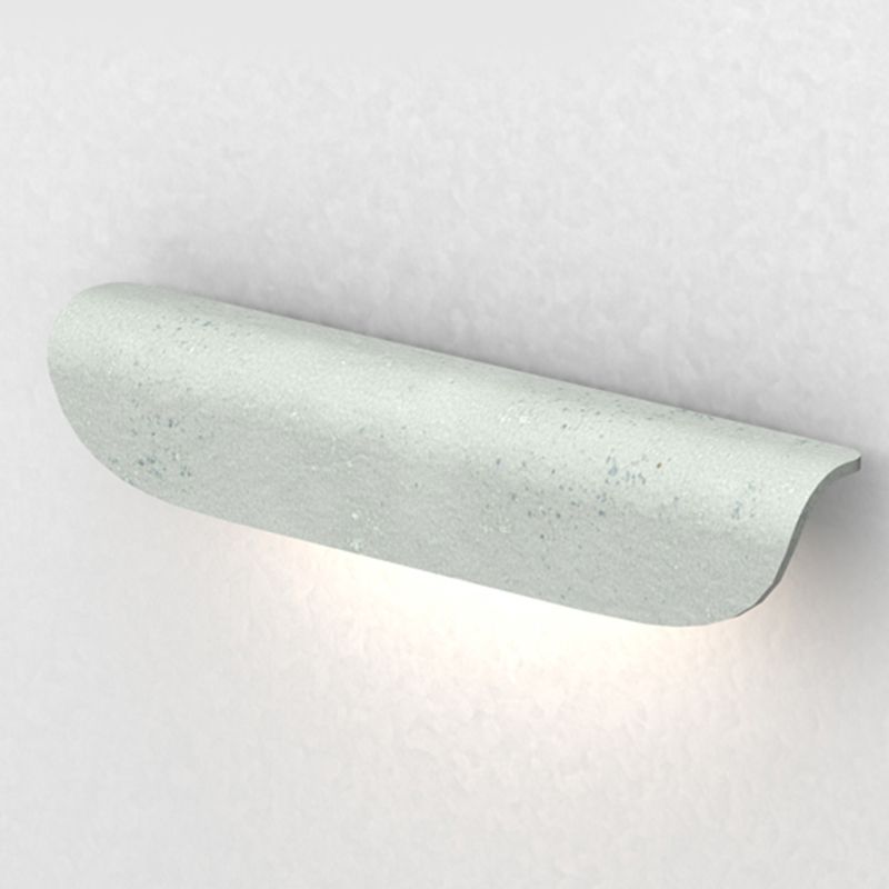 Zeitgenössische Aluminium -Wandleuchte wasserdurchsichtigen 3,5 "hohe Wandwaschmaschine für Outdoors