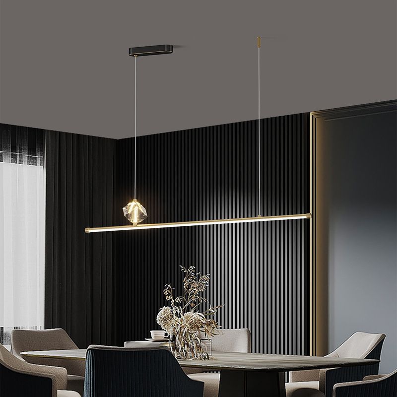 Creative Hanging Island Light Metal LED Hanging Lighting Fixture for Sitting Room