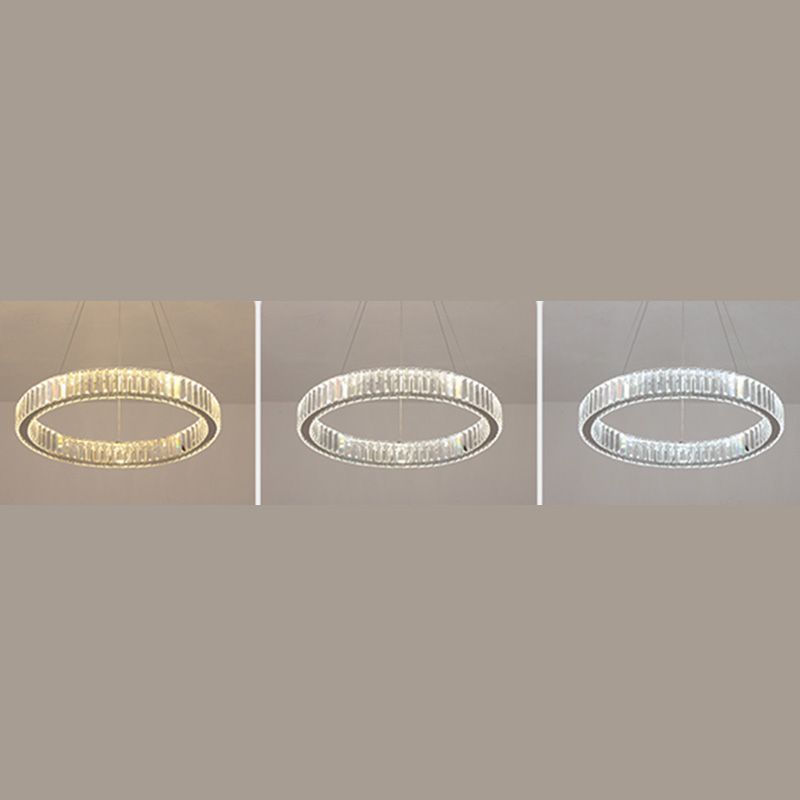 Lumo rotondo moderno a ciondolo moderno dimmerabile per soggiorno sala da pranzo