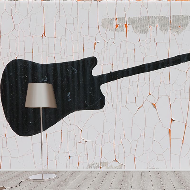 Beautiful Photography Mural Wallpaper Musical Instruments Decorative Indoor Wall Mural