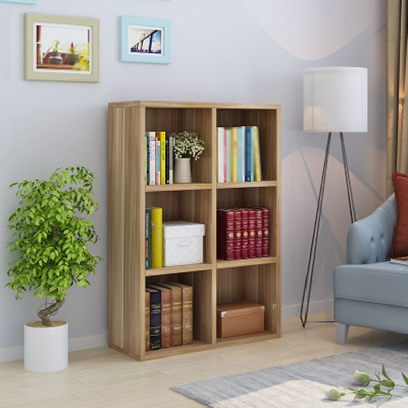 Manufactured Wood Standard Bookshelf Scandinavian Bookshelf for Study Room