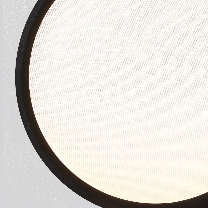 Minimalism LED Flush Mount Ultra-Slim Ceiling Light Fixture with Metal for Bedroom