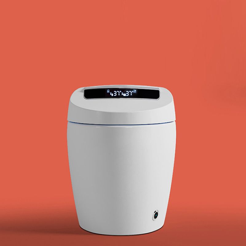 Contemporary Floor Mounted Flush Toilet Siphon Jet Ceramic Urine Toilet for Washroom