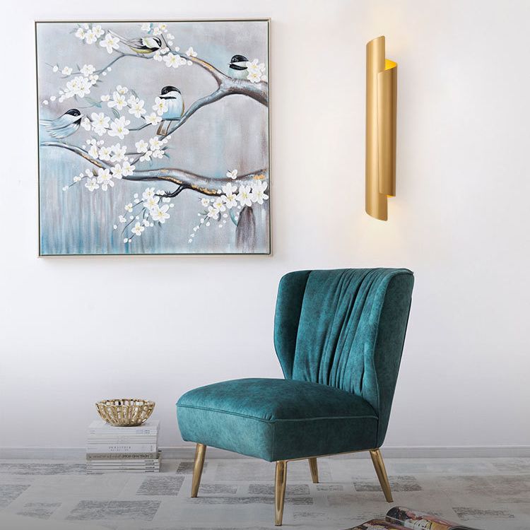 Post moderne en métal mural mouline en bobin