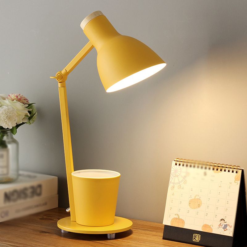 Modern Style Bell Shape Table Lamp Metal Single Light Table Light