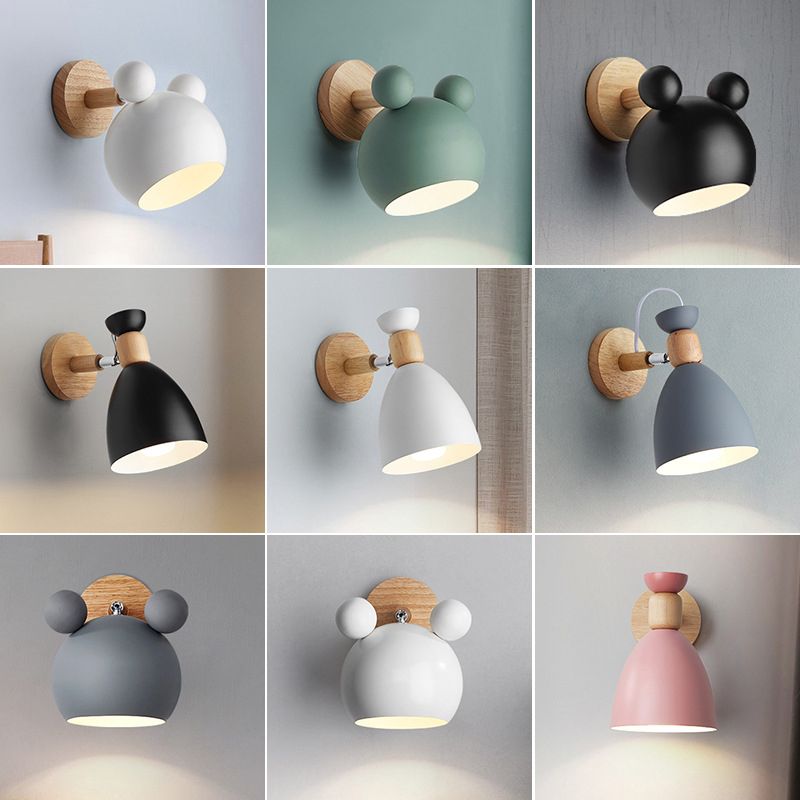 Modern Colorful Wall Light Fixture Creative Wall Light Sconce for Bedroom