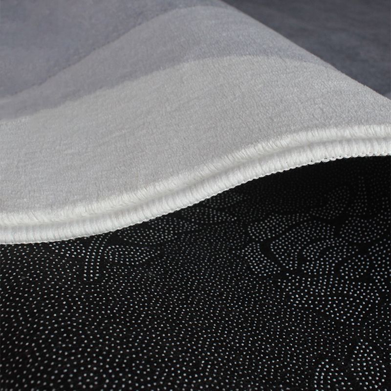 Ausgefallener Wohnzimmer Teppich Farbblock Polyester Fläche Teppich nicht rutschfestem Hintergrund Teppich