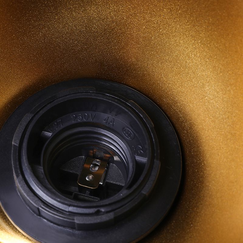 Sconcetto da parete della cupola retrò 1 illuminazione a parete in metallo con braccio oscillante in ottone/cromo per il bagno