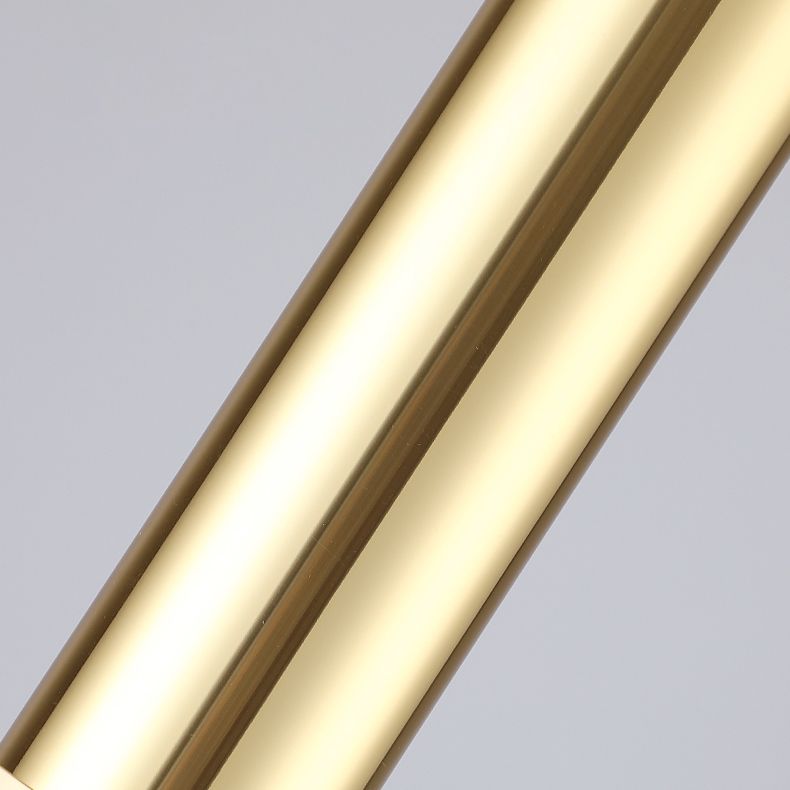 Contemporary LED 1-Light Ceiling Pendant Light Acrylic Linear Hanging Lamp for Bedroom