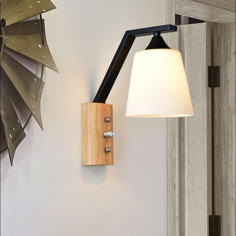 Modern Sconce Light Fixtures 1-Light Wall Mounted Lights for Living Room
