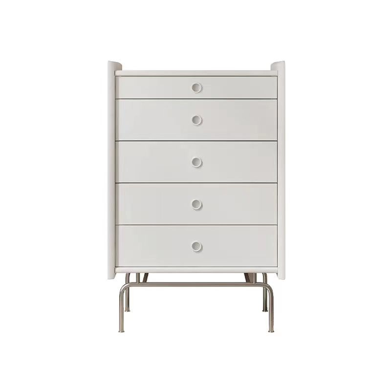 Modern & Contemporary Chest Square Accent Chest in Antique Finish