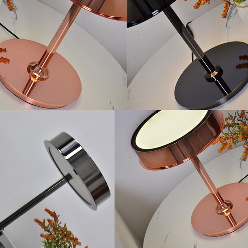 Lampe de table en verre de style nordique lampe de bureau de style moderne pour chambre d'étude