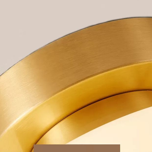 Cylinder Aisle Semi Flush Mount Ceiling Light Glass Modern Semi Mount Lighting in White