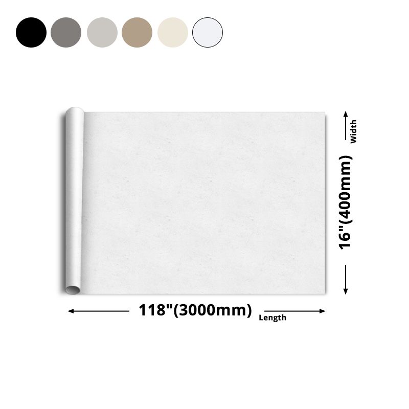 Modern Peel and Stick Wall Tile PVC Wallpaper for Kitchen and Bathroom