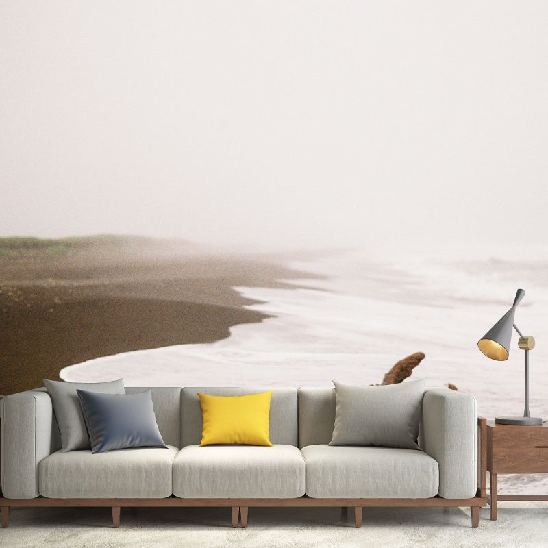 Wall Mural Decorative Photography Sea Beach Living Room Wallpaper