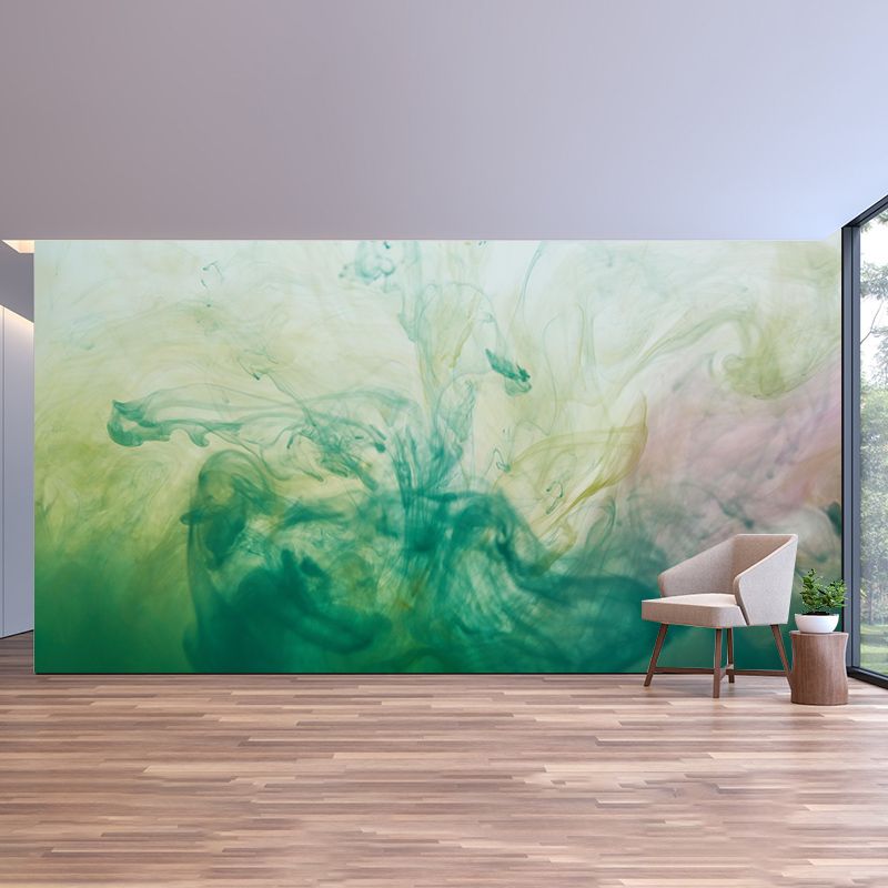 Ink Fusion Wall Murals Wallpaper Contemporary Mildew Resistant Wall Murals for Home
