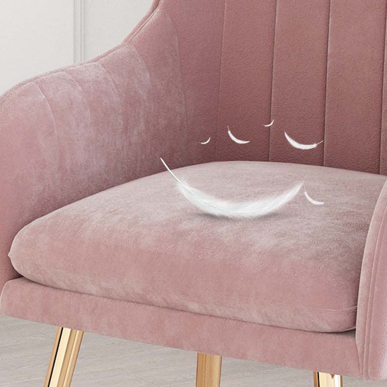 Silla de comedor tapizada de estilo escandinavo, silla de comedor individual con respaldo sólido para el hogar