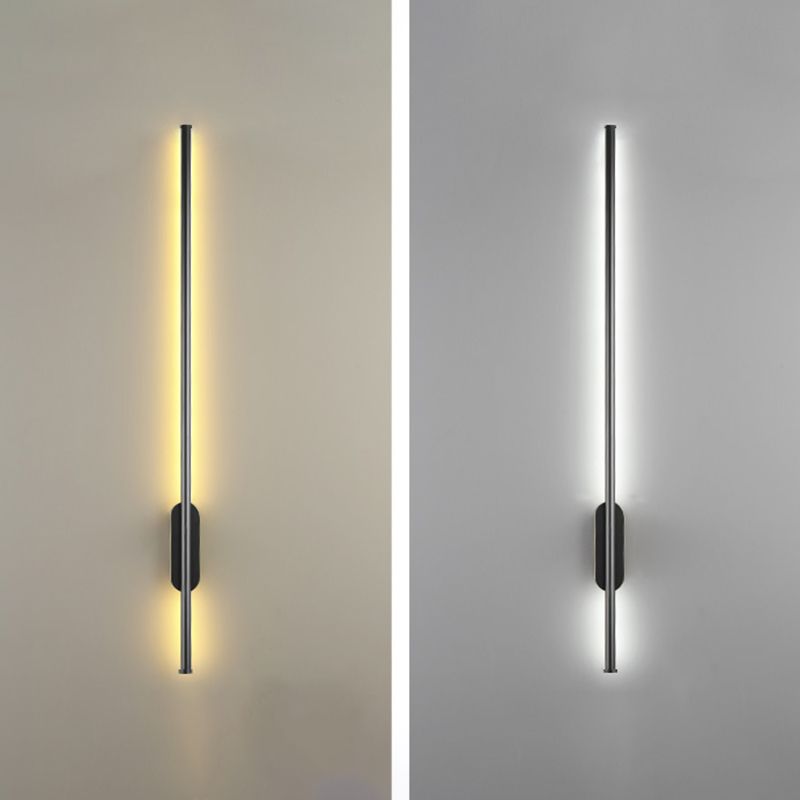 1 Light Linear Wall Sconces Modern Style Metal Wall Mounted Lamps