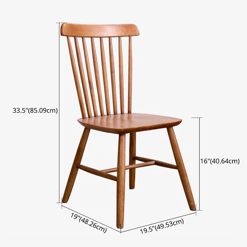 Contemporary Solid Wood Top Dining Table Sets with Trestle Base Dining Furniture for Home