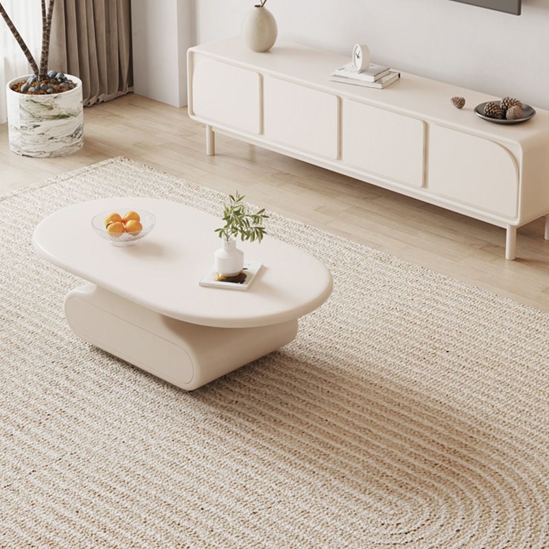 29" Wide Contemporary Coffee Table Single Cocktail Table with Drawer