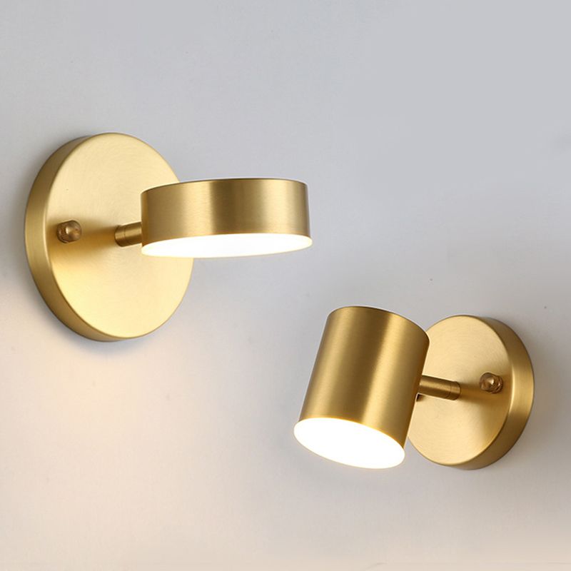 LED Postmodern Style Sconce Light 1 Head Down Lighting Wall Mounted Lamp for Bedroom