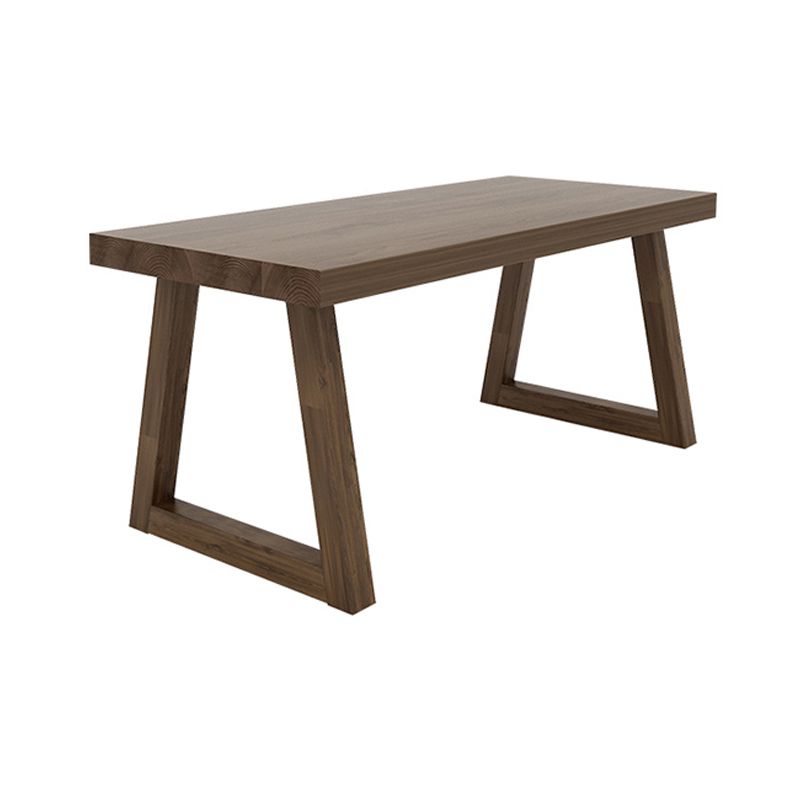 Rectangle Dining Set 1/2/3/5 Pcs Solid Wood Dining Table and Chairs