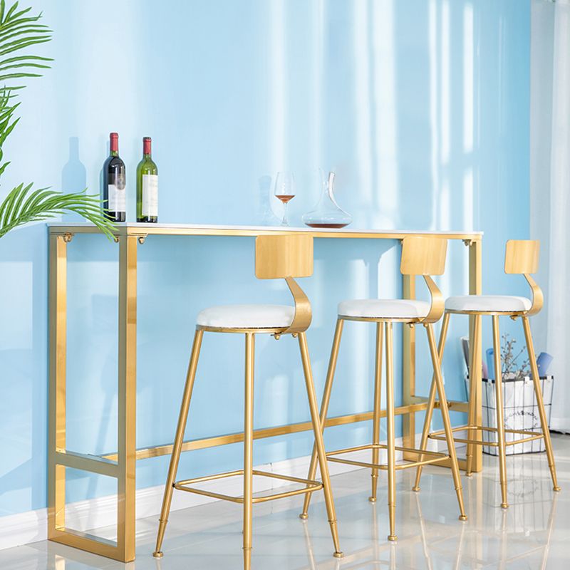 Modern Rectangular Table and Stool Set 1/4/7 Pieces Pub Dining Set