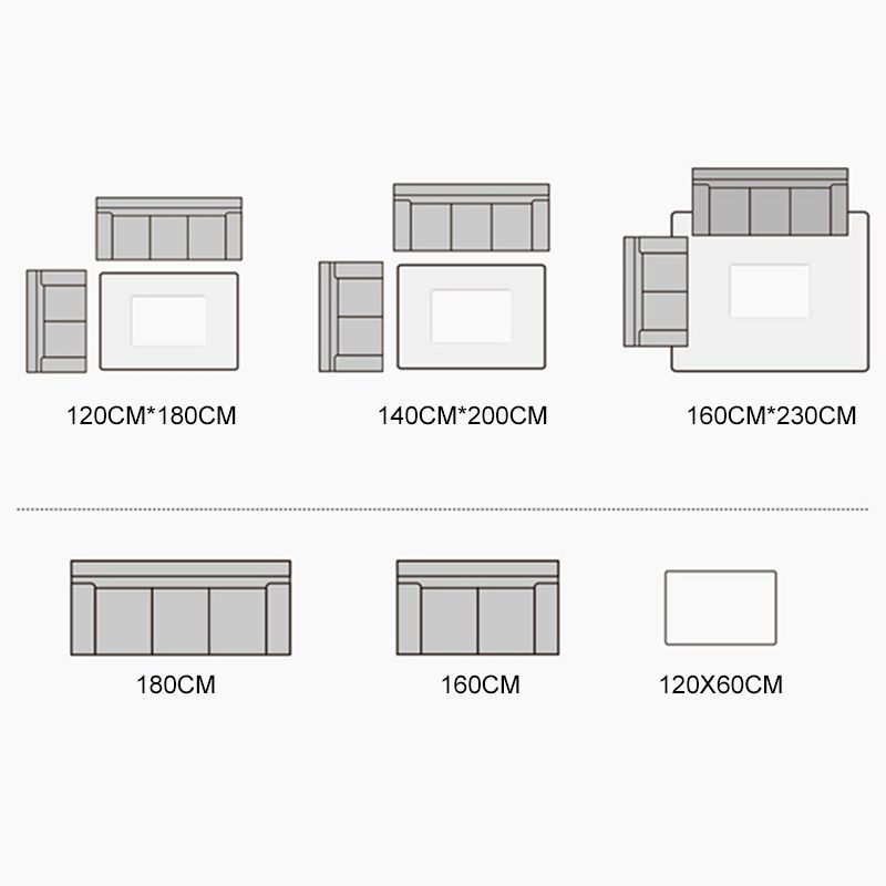 Khaki Tone Area Carpet Modern Indoor Rug Polyester Washable Carpet with Non-Slip Backing