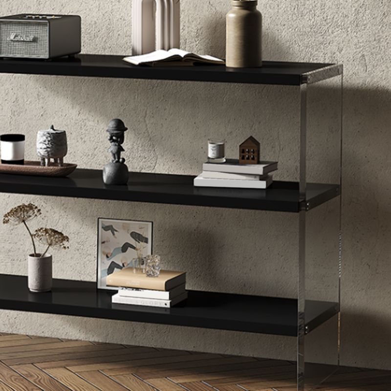 Rectangle Shape Contemporary Console Table Black/White Console Sofa Table