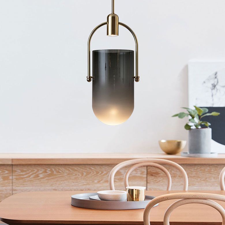 Emmervormig glas hangend licht minimalisme moderne suspensieverlichting voor bed voor bed