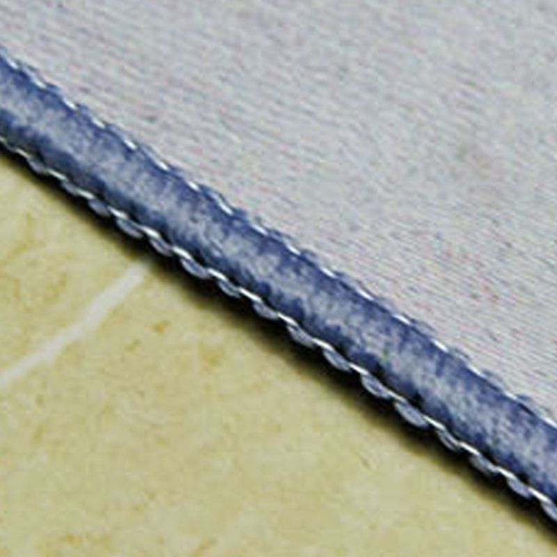 Purple Modern Rug Polyester Color Block Area Rug Non-Slip Backing Rug for Home Decor