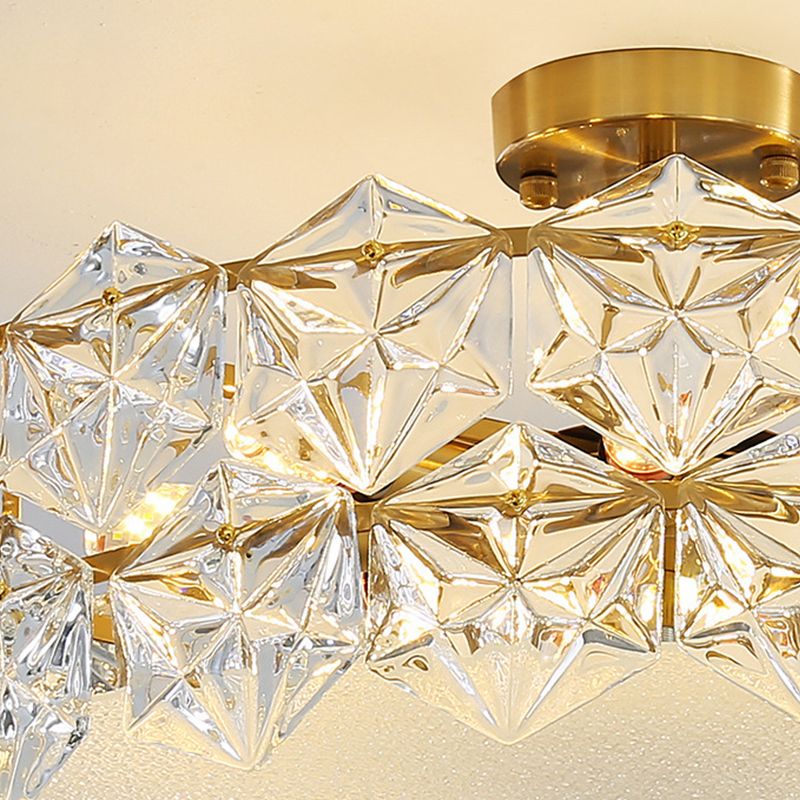 Nordic Ceiling Lamp Simplicity Flush Mount Light Fixture for Bedroom