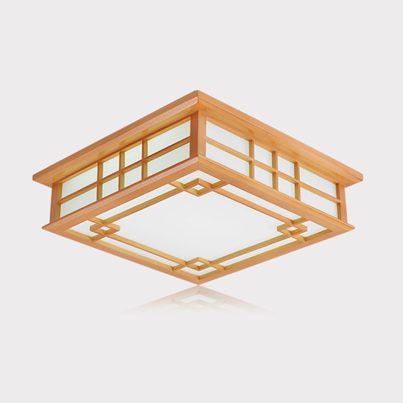 Moderna lámpara de techo incorporada cuadrada 1 Luz LED lámpara de techo incorporada