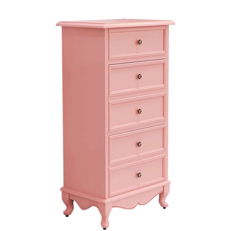 Bedroom Storage Chest Wooden Nautical Vertical Chest with Drawers