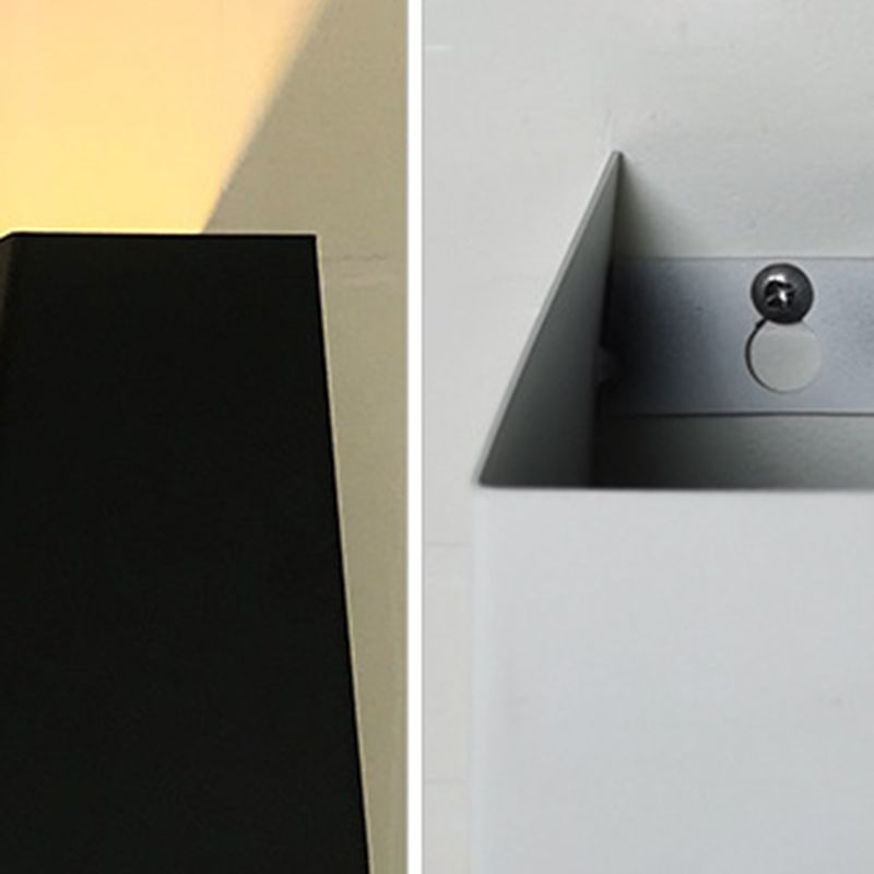 Éclairage mural géométrique en aluminium en aluminium