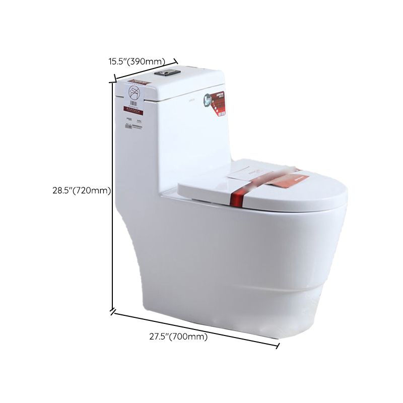 Traditional All-In-One Flush Toilet Floor Mount Urine Toilet for Bathroom