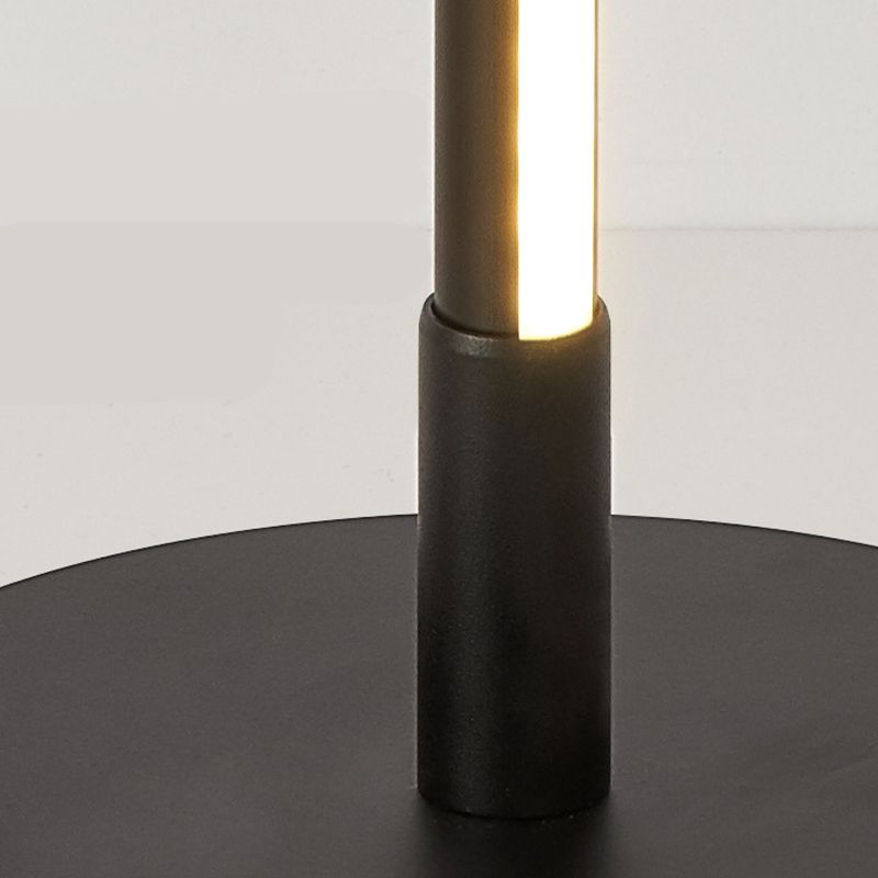 Lampe de table LED simplicité moderne les lampes de table linéaire avec une teinte acrylique