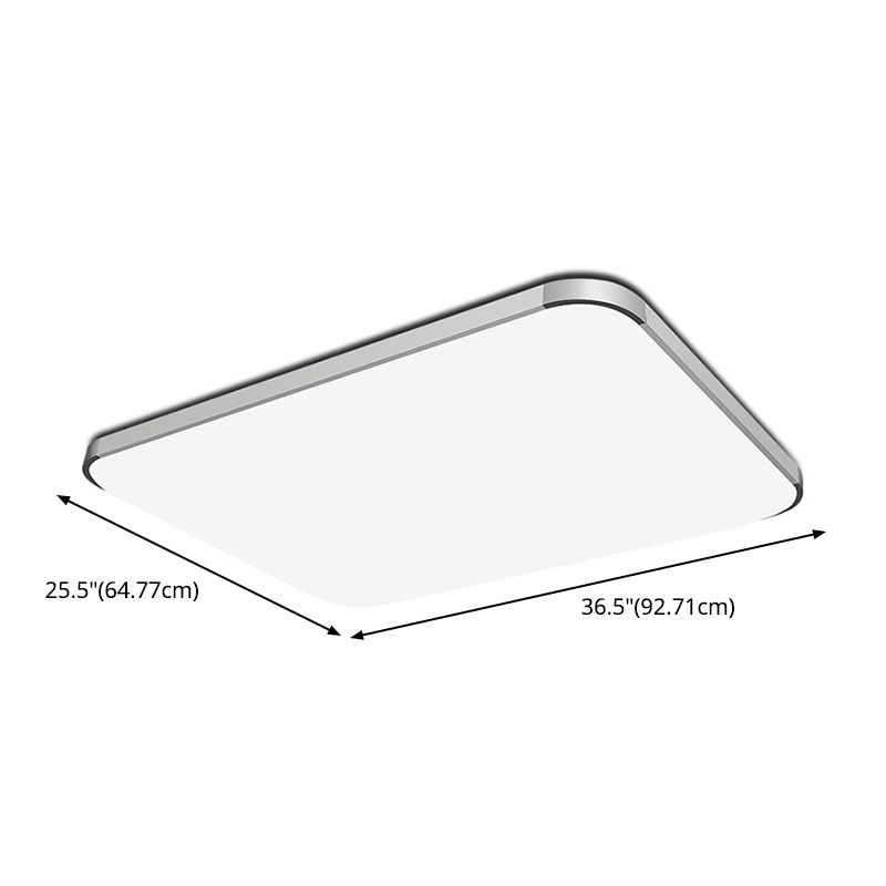 Lámpara empotrada de acrílico llevada moderna del soporte de las lámparas de techo del soporte rasante