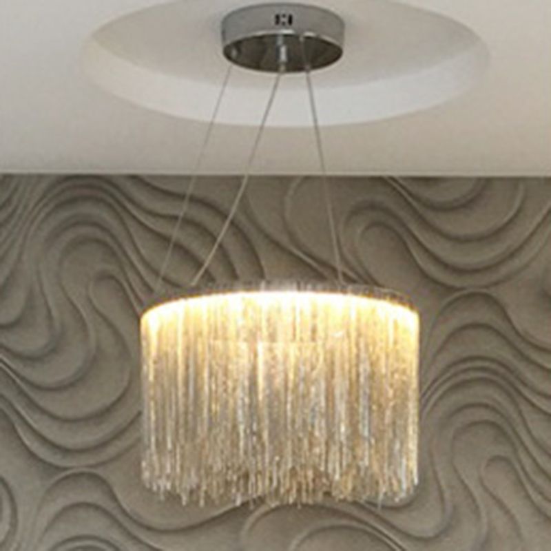 Luci a sospensione a sospensione per il ristorante per ristorante per ristorante per ristorante le luci del soffitto a sospensione di lampadaria circolare contemporanea per ristorante