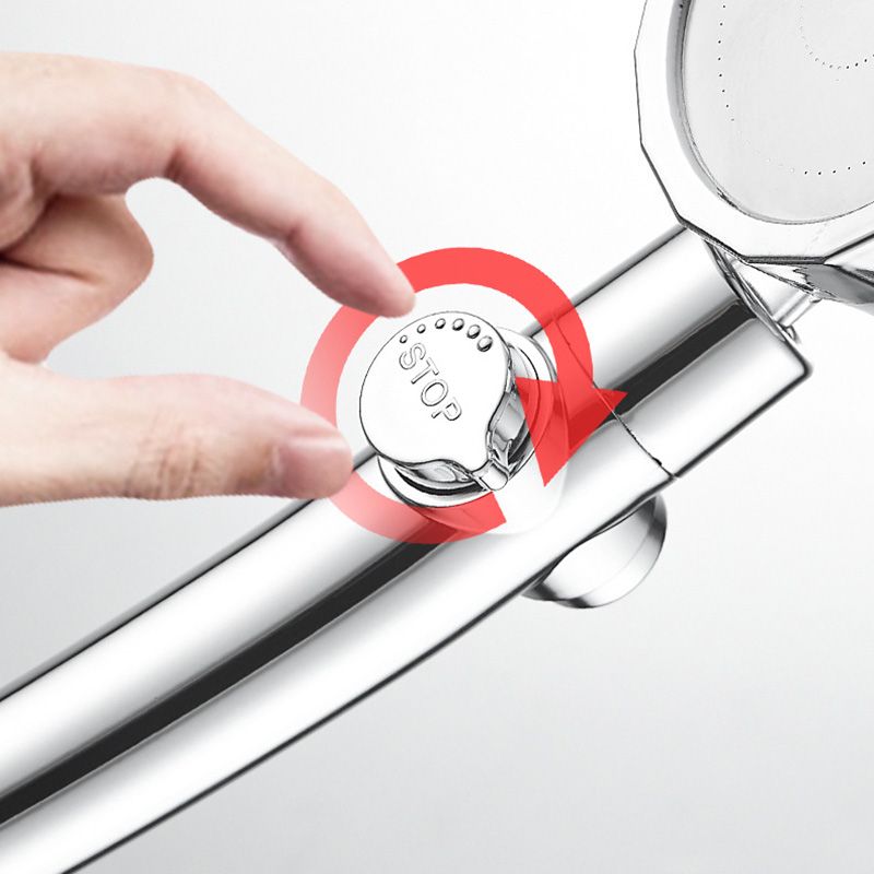 Modern Style Handheld Shower Head Plastic Shower Head with Adjustable Water Flow