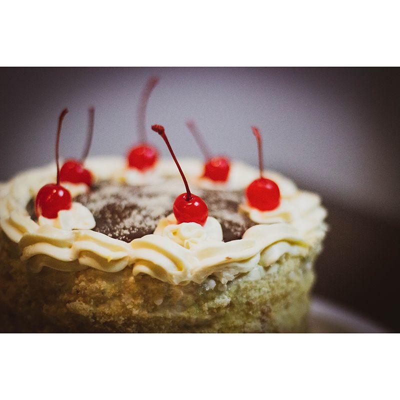 Delicious Food Mural Wallpaper for Cake Shop Wall Decor, Made to Measure