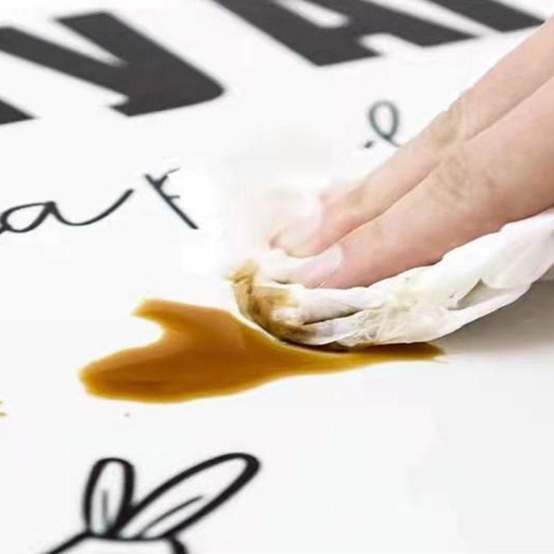 Nordic Area Rug Polyester Carpet Washable Indoor Rug for Bedroom Living Room