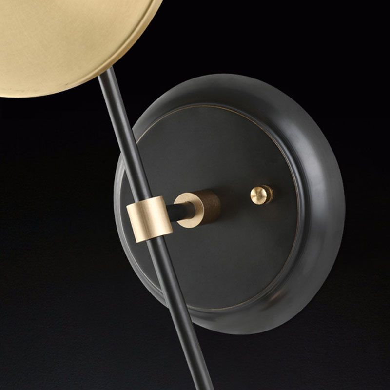 Lampade a parete a 2 luci a muro armato contemporaneo per soggiorno per soggiorno