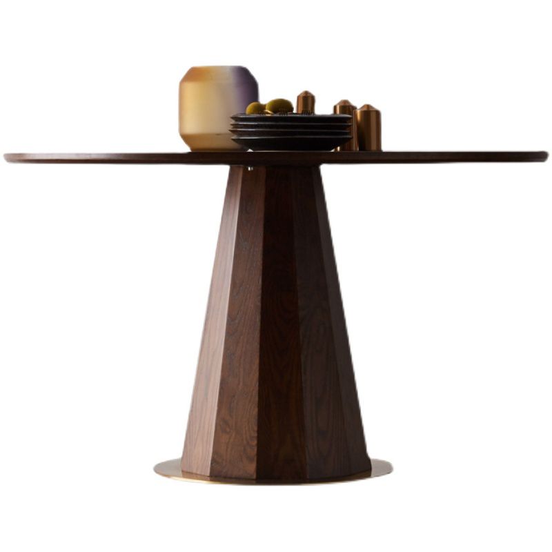 Moderner Stil Runde Esstisch Kiefer Massivholz Tisch für Esszimmer