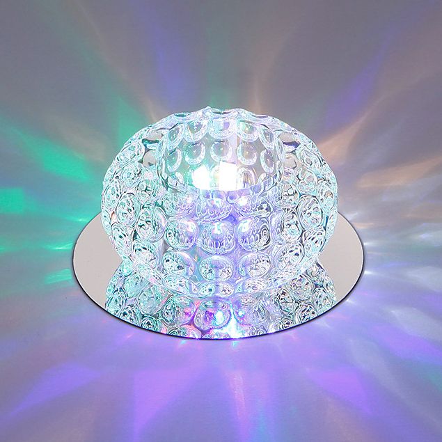 Luminaires encastrés en cristal modernes, Mini support encastré LED avec trou de 2 à 3.5 pouces de diamètre