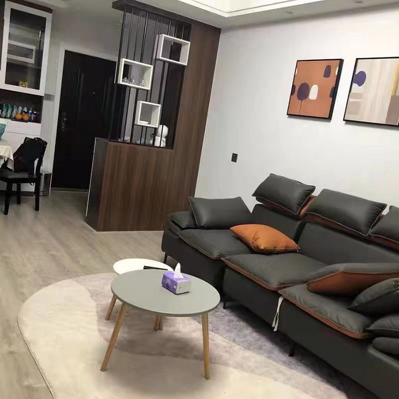 Light Brown Rug Polyester Nordic Rug Stain Resistant Indoor Rug for Home Decor