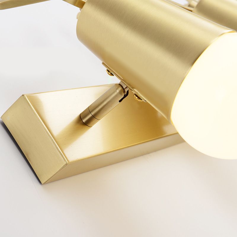 Lampade a sconde Golden Postmodern Lampada a parete multipla per soggiorno camera da letto