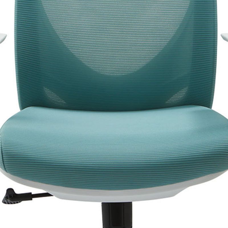 Modern Desk Chair Mesh Computer Chair Mid-Back Chair with Wheels