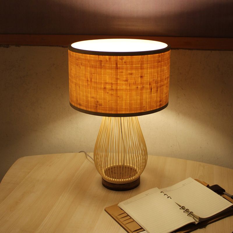 Bamboo Droplet Desk Light Chine